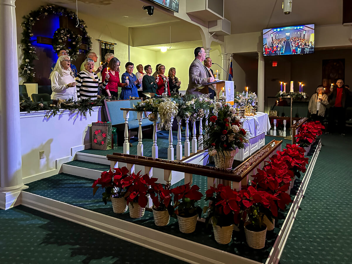 Christmas Eve Candlelight Service 2022 Choir